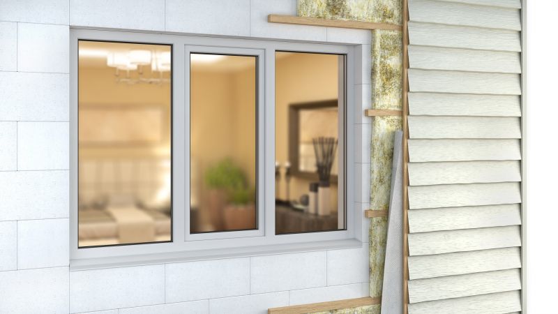 Siding with Insulation Layer